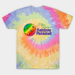 Palm Springs Rainbow Pickleball T-Shirt